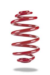 Lift Spring, Heavy Duty, X-Drag, Red Powdercoated, Rear, Pontiac, Each