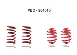 Coil Spring, Sport Ryder Stock Height, Red, Front/Rear, Pontiac, Kit