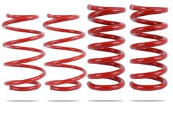 Lowering Springs, SportsRyder, 1.18 in. Drop, Red Powdercoated, Ford, Non-MagnaRide Suspension, Set of 4