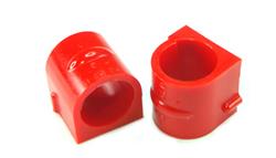 Sway Bar D-Bushings, Front, Polyurethane, Red, 30.00mm, Pontiac, Pair