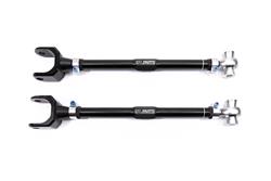 Traction Rods, Rear Lower, Billet Aluminum, Black, Tesla, Pair