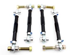 Control Arms, Rear Upper, Billet Aluminum, Black, BMW, Set of 4