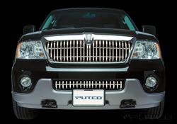 Grille Insert, Bumper Grille, Stainless Steel, Polished, Virtual Vertical, Lincoln, Each
