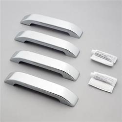 Door Handle Trim, ABS Plastic, Chrome, Ford, Pickup, Set of 4