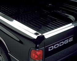 Tailgate Cap, Smooth, Stainless Steel, Polished, Chevy, GMC, C, K, Pickup, Each