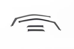 Side Window Visors, Element In-Channel, Smoke, Front and Rear Doors, Ram, 1500, Quad Cab, Set of 4