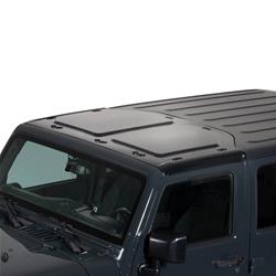 Hard Top, Front Panel Only, Sky View, OEM Style Hinges, Polycarbonate, Dark Gray Tint, 2 or 4-Door Models, JK, Jeep, Wrangler, Each