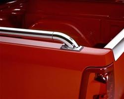 Bed Rails, SSR Locker, Stainless Steel, Polished, Chevy, GMC, Pickup, Short Bed, Pair