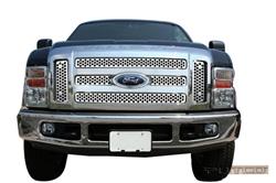 Grille Insert, Main Grille, Stainless Steel, Polished, Racer, Ford, Each