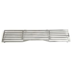 Hex Shield-Bumper Grille Inserts, Ford SD- Polished - Bar Pattern