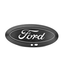 LED Emblems, Luminix Ford LED Emblems, Ford Super Duty Front Emblem - With camera cutout 2017-2019