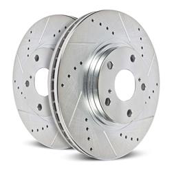 Brake Rotor, Front, 4WD, RWD, 11.85 in. O.D., 301 mm O.D., 5 x 5.00 in., 5 x 127 mm, 1.283 in. Thick, Pair