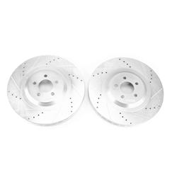 Brake Rotor, Front, RWD, 15.40 in. O.D., 391 mm O.D., 5 x 4.52 in., 5 x 115 mm, 1.338 in. Thick, Pair