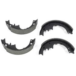 Brake Shoes, Bonded on, Semi-metallic, 2.000 in. Width, Buick, Chevy, GMC, Oldsmobile, Pontiac, Set