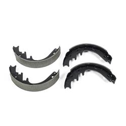 Brake Shoes, Bonded on, Semi-metallic, 2.252 in. Width, Dodge, Ford, International, Lincoln, Mercury, Set