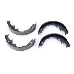 Drum Brake Shoes, Bonded on, Semi-Metallic, Jeep, Chevy, GMC, Set