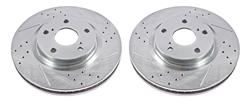 Brake Rotor, Front, 4WD, AWD, FWD, 11.65 in. O.D., 296 mm O.D., 5 x 4.50 in., 5 x 114.3 mm, 1.020 in. Thick, Pair