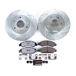 Brake Rotors/Pads, Cross-Drilled/Slotted, Iron, Zinc Plated, Carbon Ceramic Pads, Cadillac, Chevy, GMC