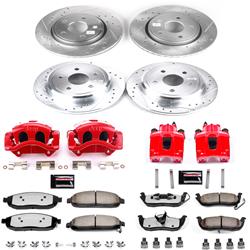 Disc Brake Kit, Z36 Truck and Tow Performance Brake Kit, Front and Rear, Cross-Drilled/Slotted Surface, Jeep, Kit