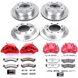 Disc Brake Kit, Z36 Truck and Tow Performance Brake Kit, Front and Rear, Cross-Drilled/Slotted Surface, Dodge, Kit