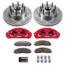 Disc Brake Caliper / Rotor / Pad Kit, Z36 Truck & Tow Performance Brake Kit with Powder Coated Calipers