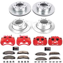 Disc Brake Kit, Z36 Truck and Tow Performance with Calipers, Front and Rear, Ram, Kit