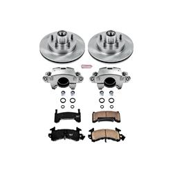 Disc Brake Kits, Stock Replacement, Front, Solid Surface Rotors, Natural Cast Iron Calipers, 1-piston, Buick, Chevy, GMC, Oldsmobile, Pontiac, Kit