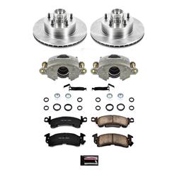 Disc Brake Kit, OE Replacement, Natural Calipers, Front, Buick, Chevy, Oldsmobile, Pontiac, Kit