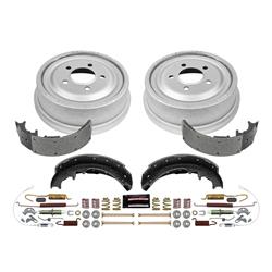 Drum Brake Kits, 1-Click, Semi-metallic Brake Shoes, Pins, Springs, 10.000 in. Brake Drum Diameter, Ford, Mazda, Kit