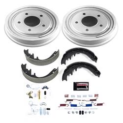 Drum Brake Shoe and Drum Kit, PowerStop - Rear OE Stock Replacement Drum + Shoe Kit