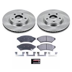 Brake Pads/Rotors, Front, Solid Surface Rotors, Ceramic Pads, Buick, Pontiac, Saturn, Kit