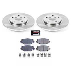 Disc Brake Pads and Rotors, Solid Surface Rotors, Ceramic Pads, Chrysler, Dodge, Ram, Volkswagen, Front/Rear