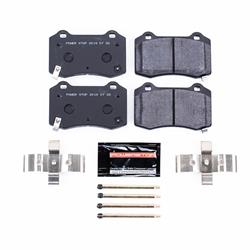 Brake Pads, Track Day Platform Specific, Carbon Fiber Metallic, Rear, for Hyundai, Cadillac, Chevrolet, Chrysler, Dodge, Jeep, Tesla, Set