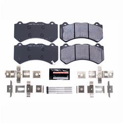 Brake Pads, Track Day, Carbon Fiber Metallic, Cadillac, Chevy, Dodge, Jeep, Front, Set