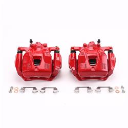 Brake Caliper, Performance, Stock, Cast Iron, Red Powdercoated, Lexus, Toyota, Each