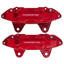 Brake Calipers, Performance, Stock Series, Red Powdercoated, 4-piston, Front, Lexus, Toyota, Volkswagen, Pair