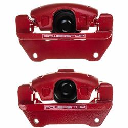 Disc Brake Caliper, Red Powder Coated Calipers