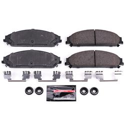 Brake Pads, Z23 Evolution Sport, Carbon Fiber Ceramic, Chrysler, Dodge, Set