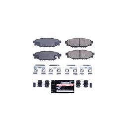 Disc Brake Pad, Z23, Carbon Fiber Ceramic, Subaru, Rear, Set