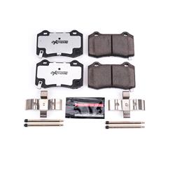 Brake Pads, Z26 Extreme Performance, Carbon Ceramic, Cadillac, Chevy, Chrysler, Dodge, Jeep, Set