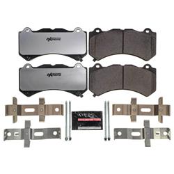 Brake Pads, Z26 Extreme, Carbon Ceramic, Cadillac, Chevy, Dodge, Jeep, Front, Set