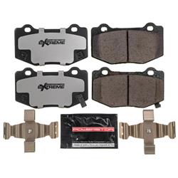 Brake Pads, Z26 Extreme Performance, Carbon Ceramic, Rear, Cadillac, Chevy, Ford, Set