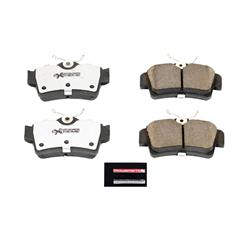 Brake Pads, Z26 Extreme Performance, Carbon Ceramic, Rear, Ford, Set