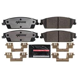 Brake Pads, Z36 Extreme, Carbon Fiber Ceramic, Cadillac, Chevy, GMC, Rear, Set