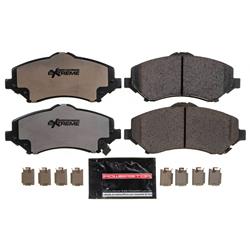 Brake Pads, Z36 Extreme, Carbon Fiber Ceramic, Chrysler, Dodge, Jeep, Ram, Volkswagen, Front, Set