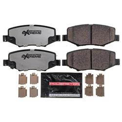 Brake Pads, Z36 Extreme, Carbon Fiber Ceramic, Dodge, Jeep, Rear, Set