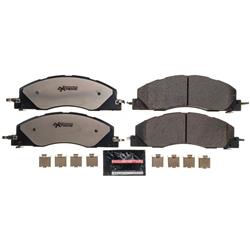 Brake Pads, Z36 Extreme, Carbon Fiber Ceramic, Dodge, Ram, Front, Set