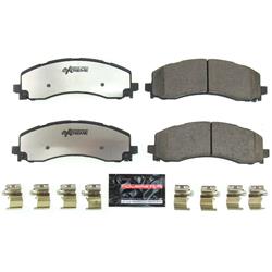 Brake Pads, Z36, Carbon Fiber Ceramic, Integrally Molded with Shims, Ram, Rear, Set