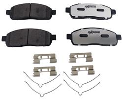 Brake Pads, Z36 Extreme Series, Carbon Metallic, Front, Ford, Pickup, Set