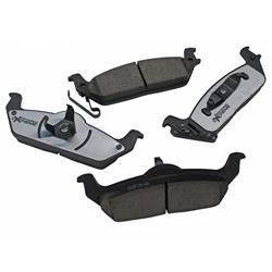 Brake Pads, Z36 Truck and Tow Carbon Fiber-Ceramic, Carbon Ceramic, Rear, Ford, Lincoln, Set